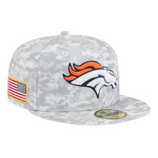 Denver Broncos New Era 2025 NFL Salute to Service 59FIFTY Fitted Hat Men's Cap