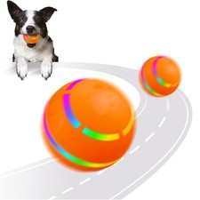 Smart Interactive Dog Toy Ball   USB Electronic Automatic Moving  Bouncing Pet