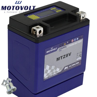 Batterie für Yamaha CZD 300 A X-Max ABS 2022 motoVolt Lithium MTZ8V / YTZ8V