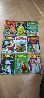Futurama Comics Ausgaben 1,2,3,4,6,7,8,13,14 In Top Zustand