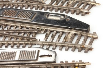 Märklin H0 4 K 2164 Weichenfragmente defekt unvollständig Rumpel/Bastel