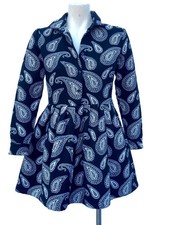 ASOS Skater Dress Paisley Jacquard Fit & Flare Mini Short Black & White 8 New