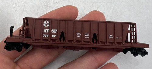 Coche de carga Trix / Minitrix escala N ATSF 77902 Longit Hopper ATSF Santa Fe | Zustand: Used