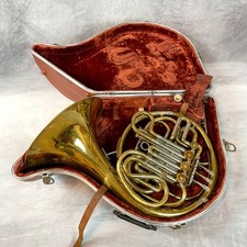 F.E. OLDS F/Bb Double French Horn W/ Case Mouthpiece See Demo