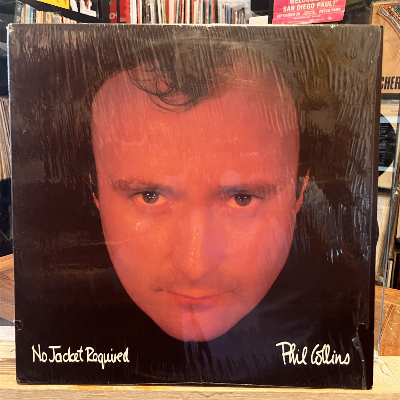 [ROCK/POP]~EXC LP~PHIL COLLINS~No Jacket Required~[1985~ATLANTIC~Issue]