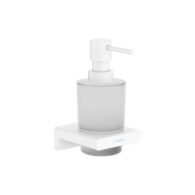Hansgrohe 41745700 AddStoris Liquid soap dispenser in Matte White