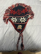 Grand Rapids Griffins Winter Pom Hat Cap Ear Flaps Hockey Team