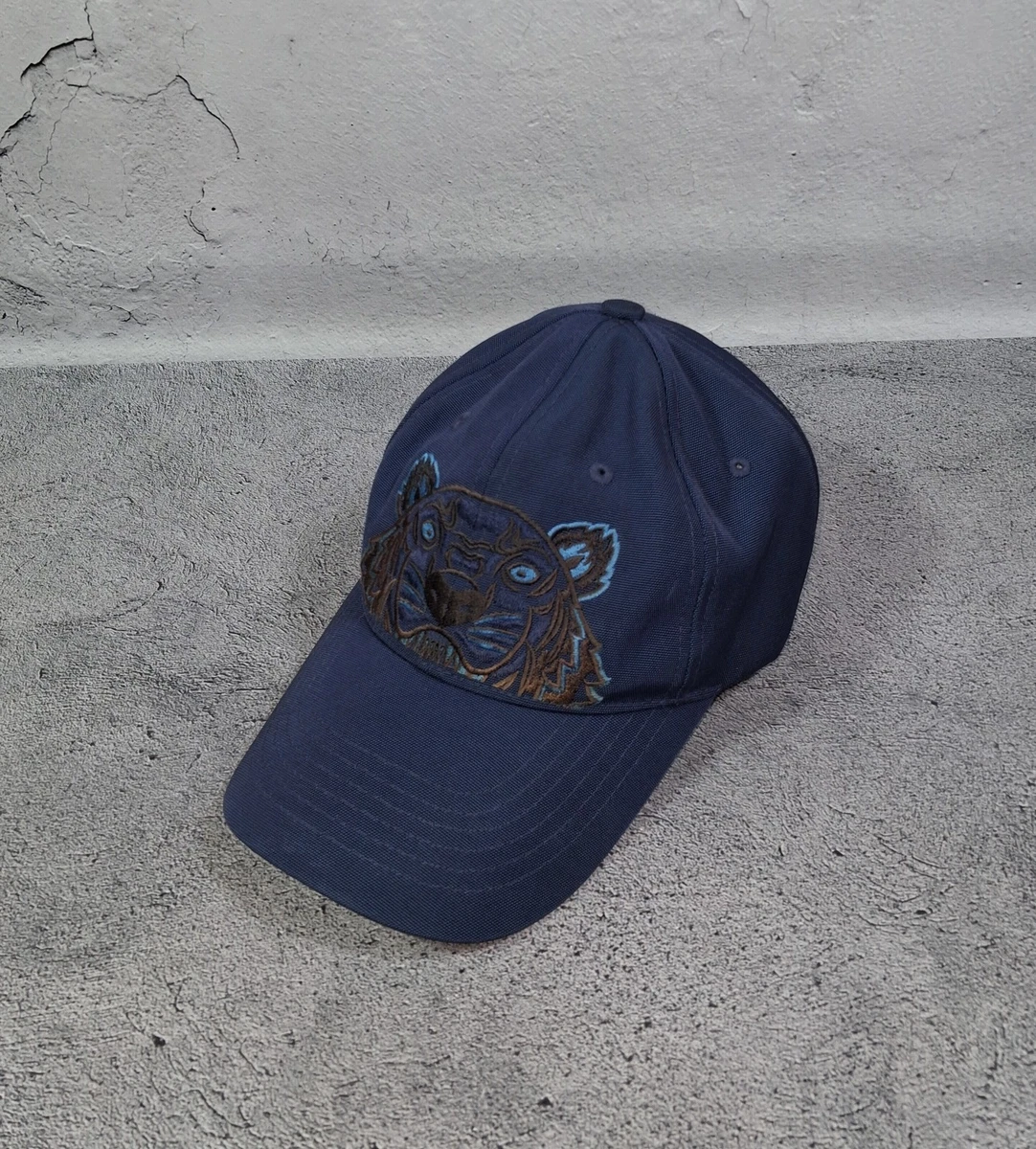 Blue Unisex Baseball Cap Kenzo Paris With Tiger Logo Hat | eBay