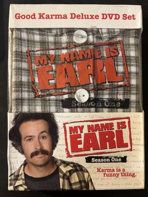 My Name Is Earl : Season 1 (DVD) VG - W/ SHIRT - NEVR REMOVED FROM CASE