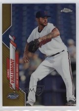 2020 Topps Pro Debut Chrome Gold Refractor 33/75 Chris Vallimont #PDC-82 2oe
