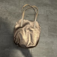 Volker Lang Leder Beutel Tasche Schultertasch...