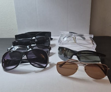 Mixed Lot Of 8 Glasses. Clear Lens Safety Glasses Assorted Sunglasses