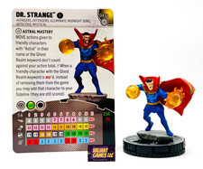 Marvel Heroclix Dr. Strange 043a w/ Card Strange Tales Set