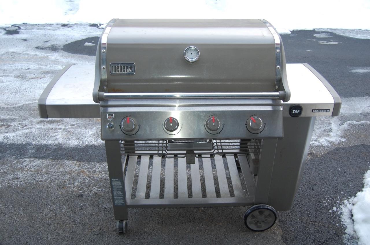 Weber Genesis II GS4 High Permance iGrill 3 Ready 4-Burner Gas Barbecue Grill