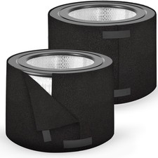 ID Air Systems Carbon Pre-Filter for Honeywell 50250 Purifier, 2 2 Pack
