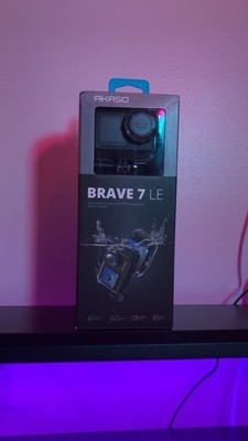 4k Action Camera AKASO Brave 7 LE 4K Action/Vlogging Camera Dual Screen.
