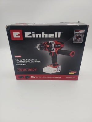 Einhell 18v 1/2 In Cordless Hammer Drill/driver