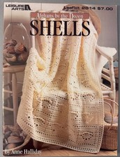 Afghans by the Dozen: Shells   Leisure Arts Crochet Leaflet 2814 by Anne Hallid