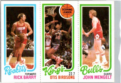 Rick Barry / Otis Birdsong / John Mengelt #48 / 105 / 122 card