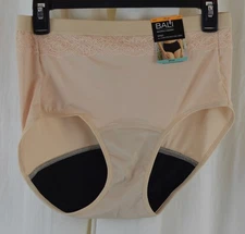 Bali Women’s Light Leak Period Protection Brief Beige Size L (7)