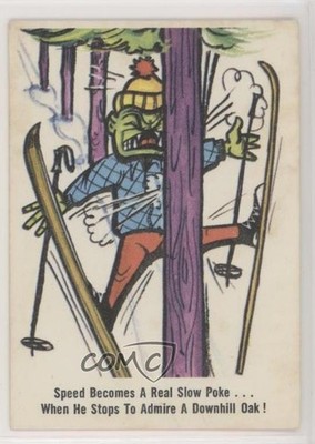 1965 Fleer Weird-ohs Speed Downhill #41 0s4