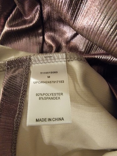 TART Rihanna Metallic Dress in Gunmetal - Medium - Picture 2 of 7