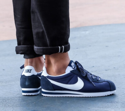 Nike Classic Cortez Nylon OG 2016 - Obsidian White - Size UK 10