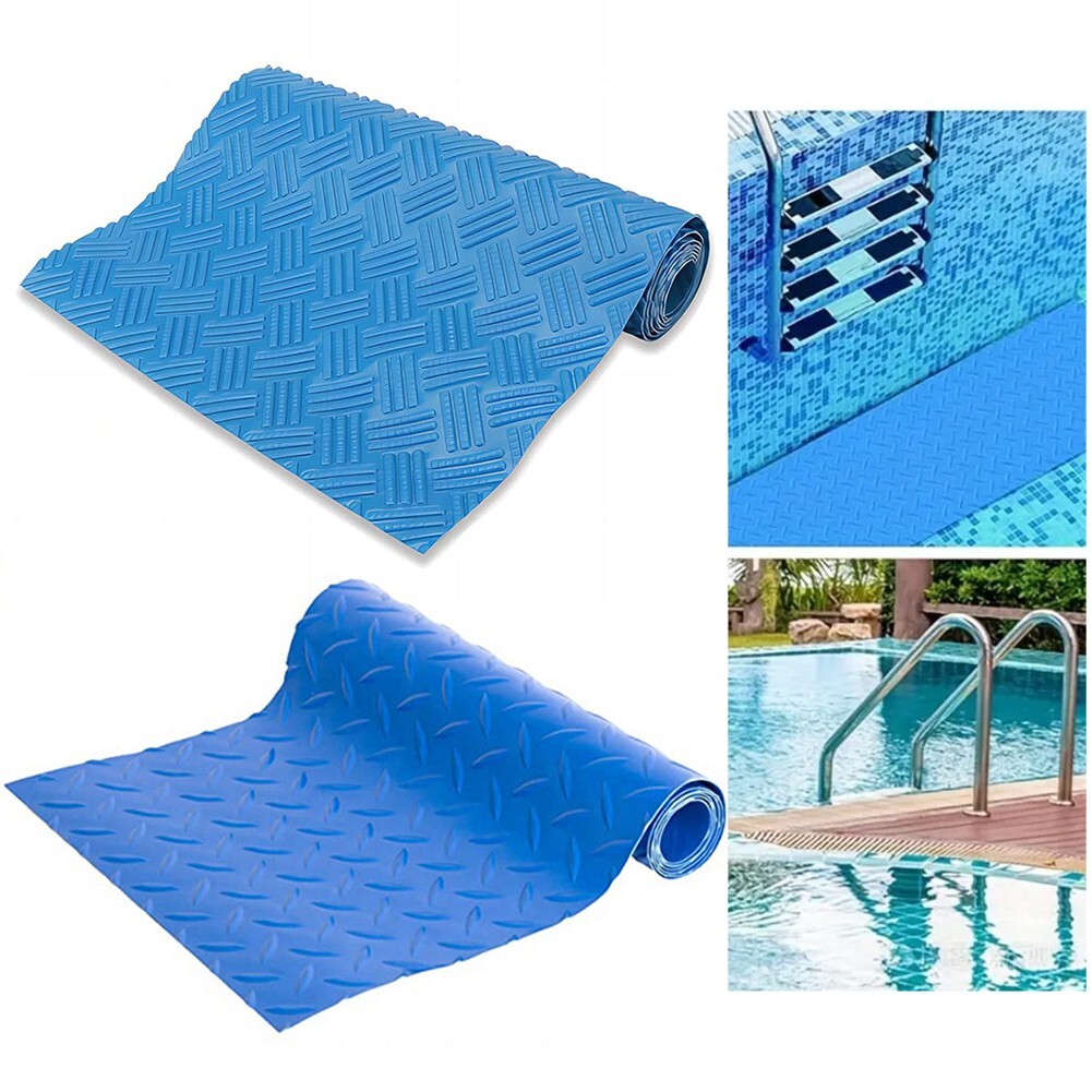 Alfombra Escalera Piscina Segura con Construcci??n PVC y Dise?o Antideslizante