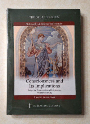 The Great Courses: Consciousness and Its Implications DVD & Book NEW SEALED