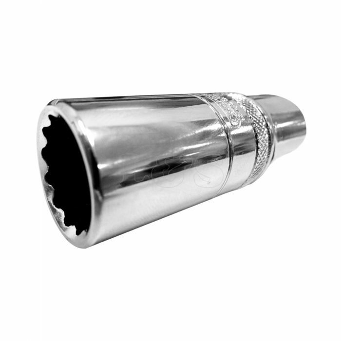Deep Socket 12 Point - 17mm - 3/8"" Drive