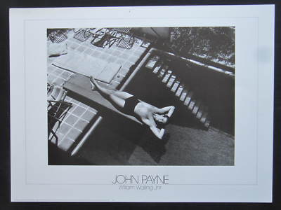 John Payne ( William Walling Jr ) Kunstdruck 46 x 60 cm