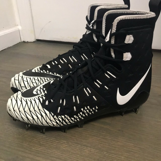 Nike Force Savage Elite TD Football Cleat Men's Size 12 White Black 857063 010 | eBay