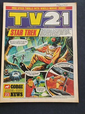 TV 21 COMIC No 81 10th APRIL 1971 VNC