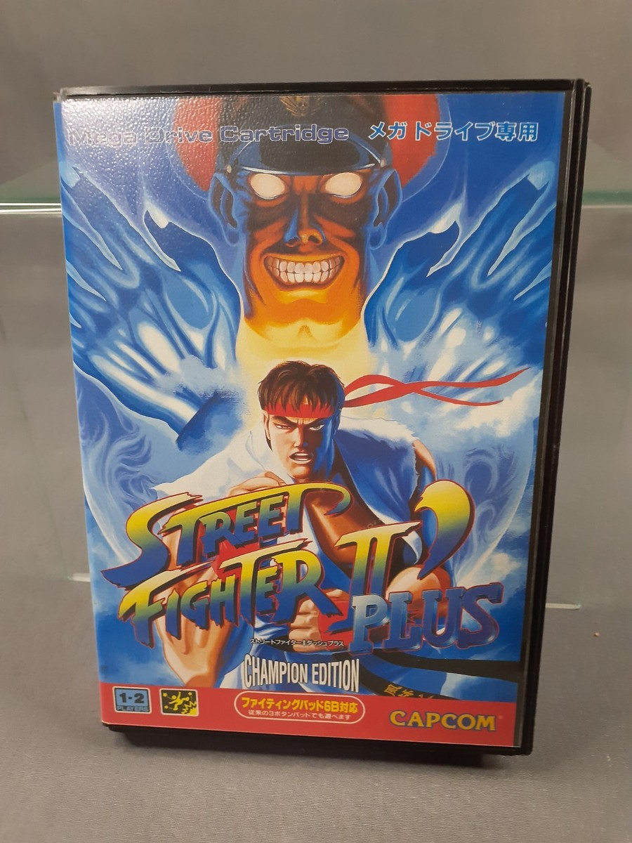 SEGA MEGADRIVE MEGA DRIVE MD STREET FIGHTER II' 2 PLUS NTSC-J