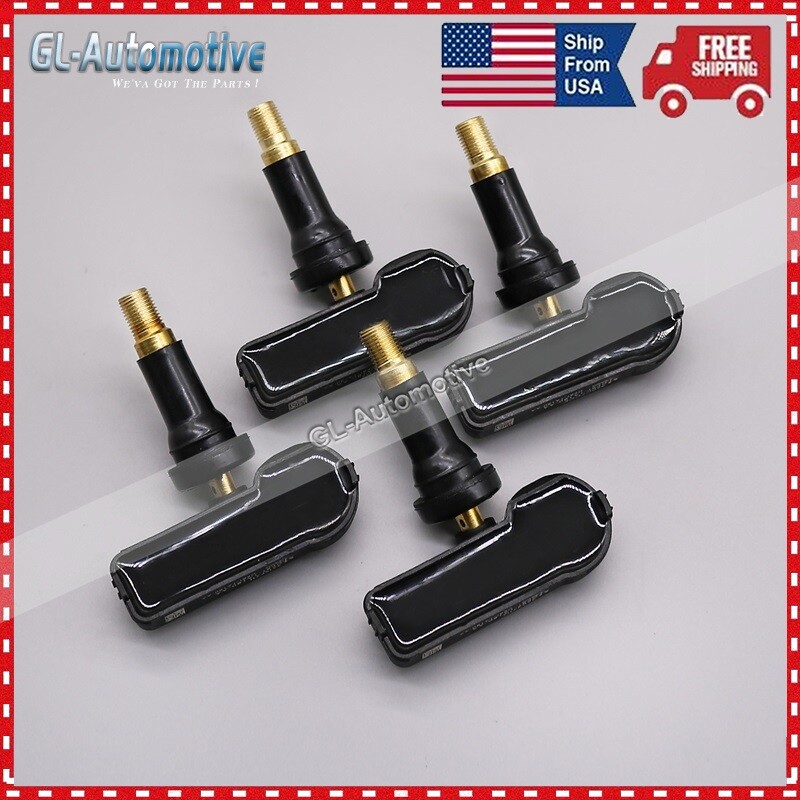 Set Of 4 TPMS Sensors 315MHz – Replacement For Ford DE8T-1A180-AA (DE8T-1A150-AA)