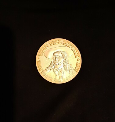 Wild Bill Hickok Coin Dealer Chip/token. Dead mans hand. | eBay