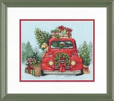 Dimensions Counted Cross Stitch Kit - Festive Ride