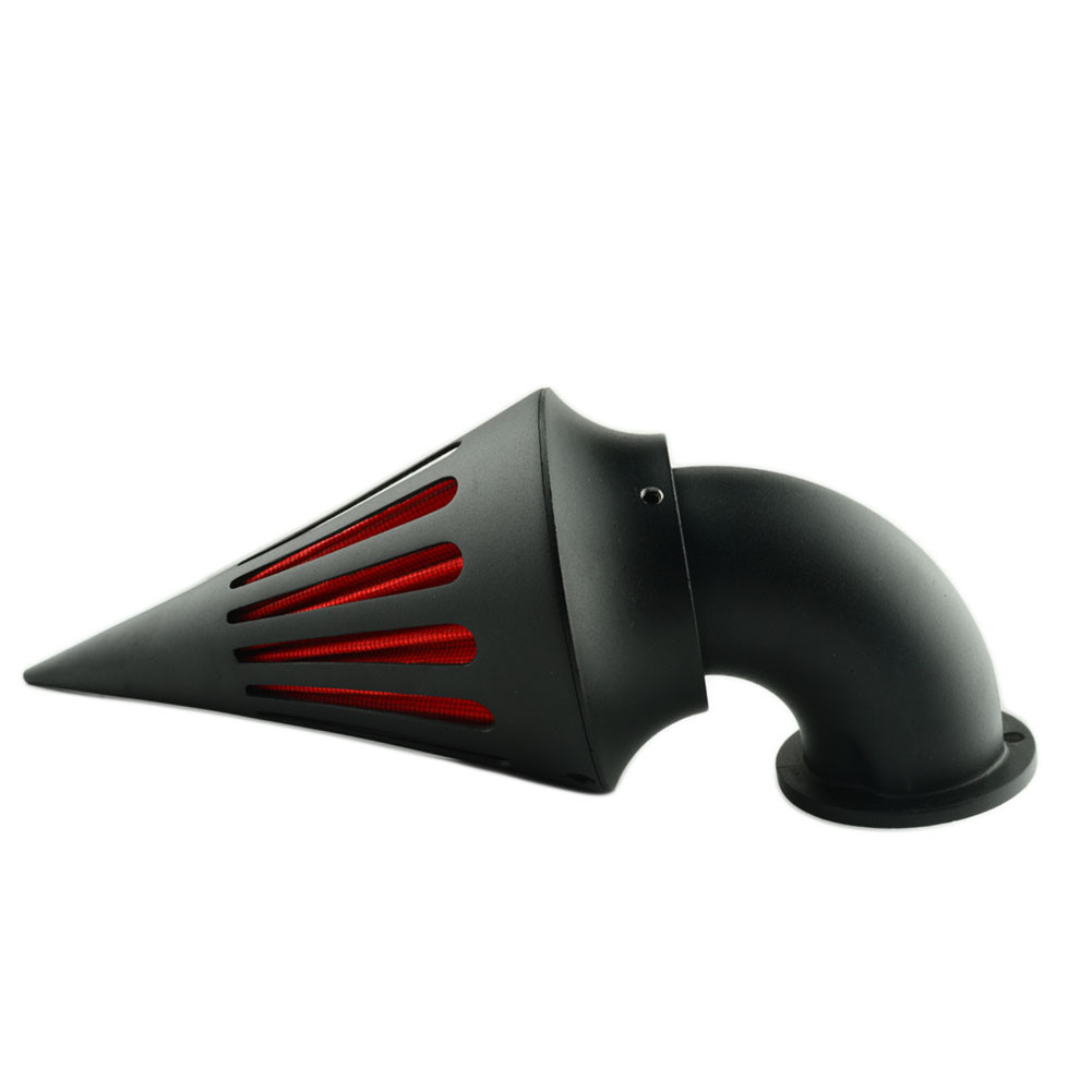 Black Spike Air Cleaner Kits Intake Filter For Harley CV Carburetors