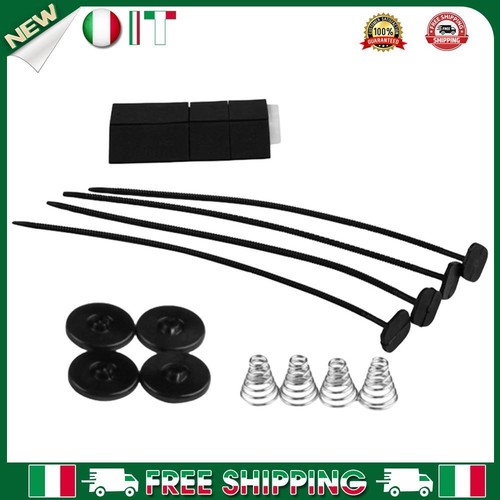 A Zip Ties Universal Electric Radiator Cooling Fan Assembly Kit Auto