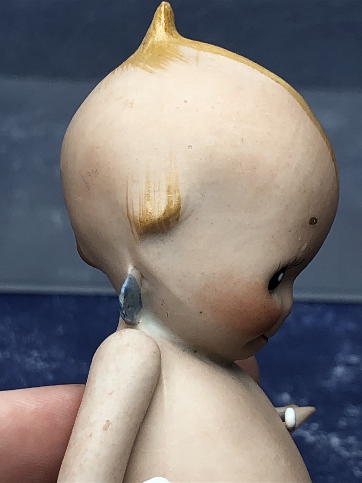 4.5” Antique O’Neill Kewpie Germany All Bisque Doll Figure Jointed Arms #CB2