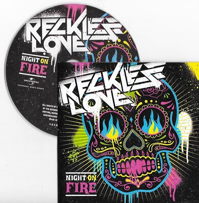 Reckless Love - Night On Fire (1 Song) Promo UNIVERSAL MUSIC DJ PROMO CD