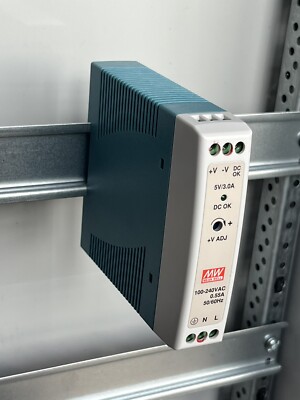 Mean Well MDR-20-5 Hutschienen-Netzteil DIN-Rail 5 V/DC 3A 15 W USB Versorgung
