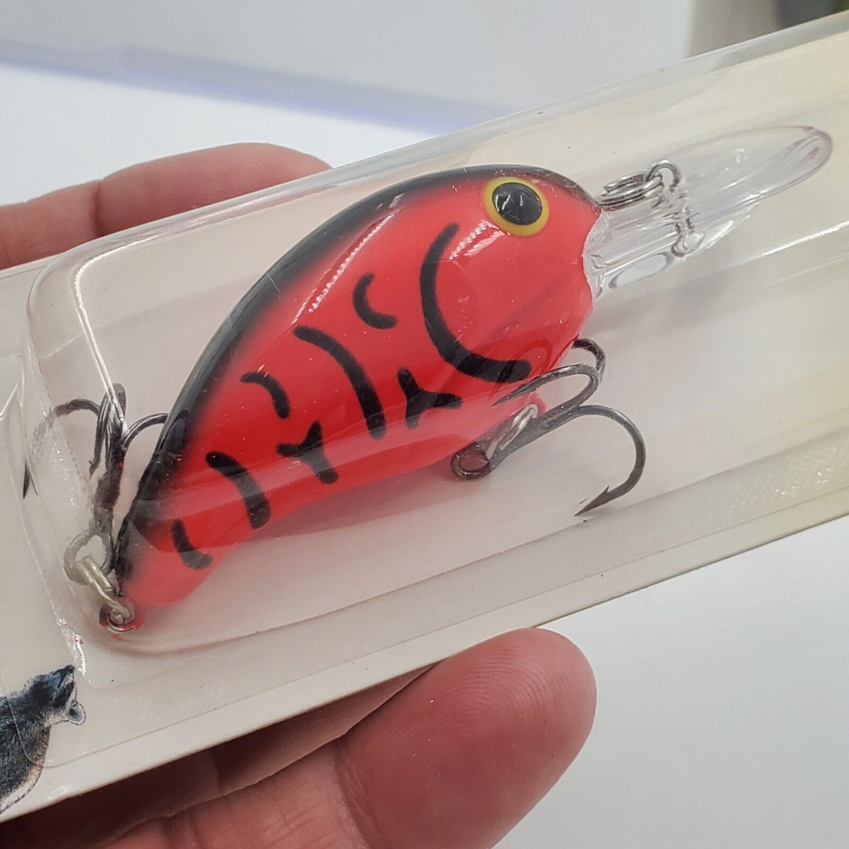 Leurre De Pêche Crankbait Vintage Bandit Série 200 - Couleur Bébé Basse, Pré-Pradco (USA)