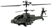 RC Heli Apache AH-64 Helikopter Koaxial 3,5-Kanal RTF mit LED Beleuchtung