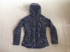 Lululemon Goose Down Jacket Womens Black Size S Extra Small Xs Padded Puffer Gym
