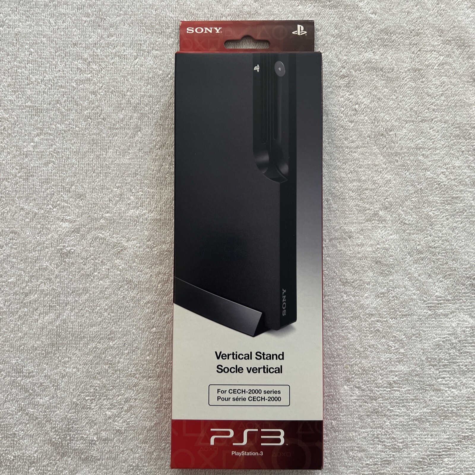 PS3 Official VERTICAL STAND Black SONY Boxed Playstation 3 CECH 