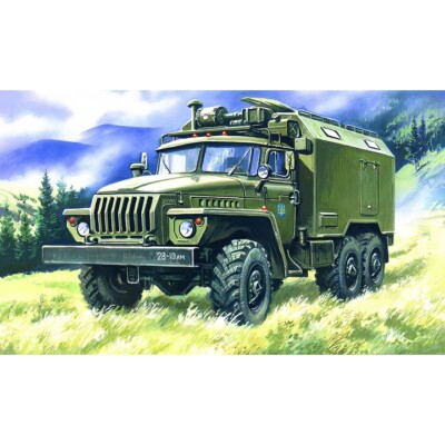 ICM #72612 1/72 Ural-43203 Command Vehicl