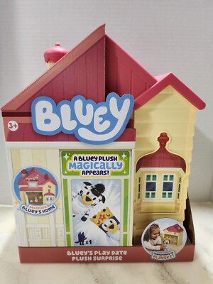 2024 NEW! Bluey's PLAY DATE PLUSH SURPRISE House ZEBRA Or QUEEN Bluey Plush??