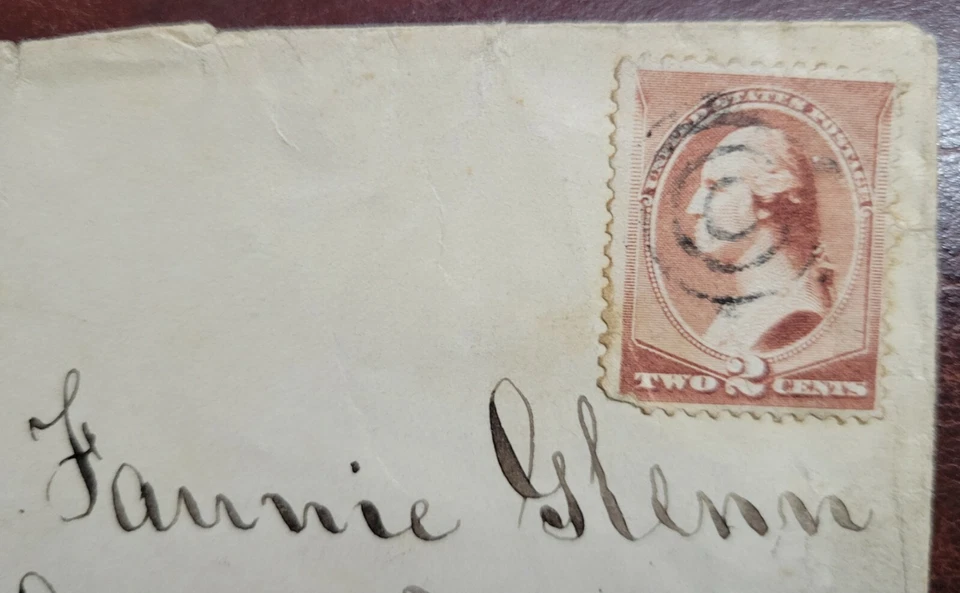 GRAND MEADOW MN Postal History Cover Octagon Cancel Target Killer FLAWS - Image 2 of 4