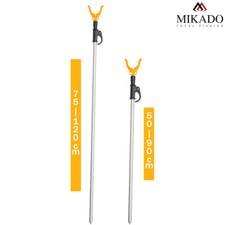 Mikado Telescopic Rod Rest With Clamp - Adjustable Bank Stick | 50>90cm | 75>120